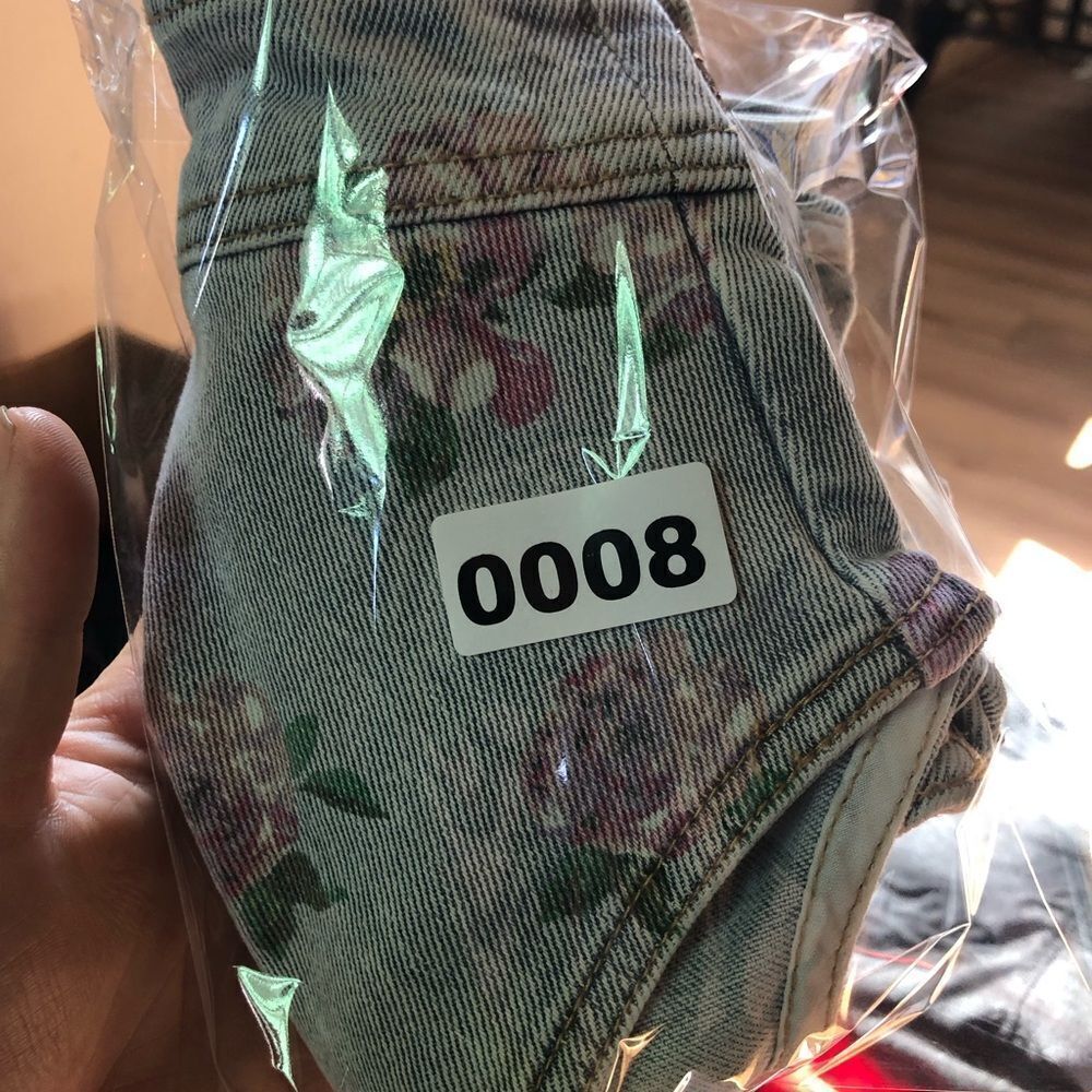 5/$15 📳 Wild Fable | New Cropped Denim Top - Picture 3 of 5